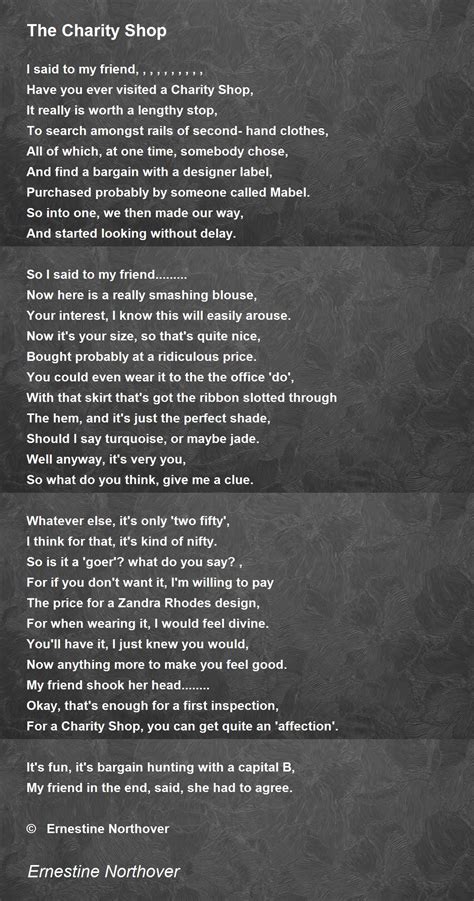 poem about charity|The Greatest of These is Charity .